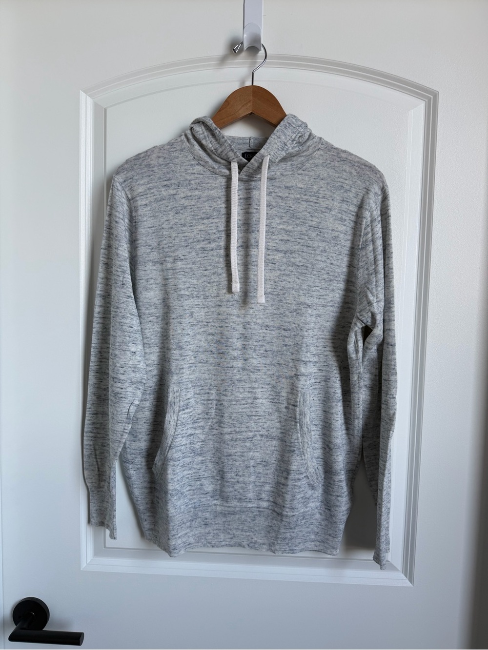 J. Crew Men’s Gray Space Dye Sweater Hoodie